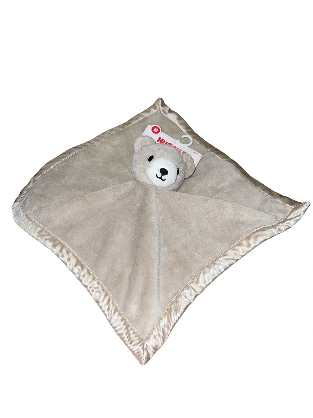 Huggies Baby wear Lovey Bear Security Blanket/Oxford Tan